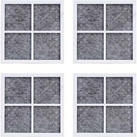Filtre à air pour réfrigérateur lT120F pour remplacement de filtre à air frais pour réfrigérateur LG/Kenmore 469918, ADQ73214402, paquet de 4 (1/4)