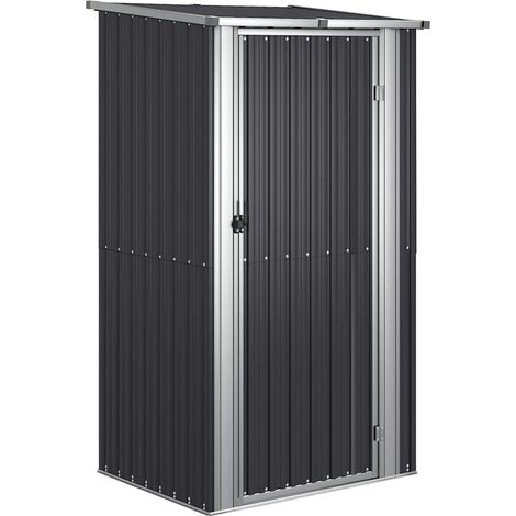 Maison Exclusive - Cobertizo jardín acero galvanizado antracita 1 (1/5)