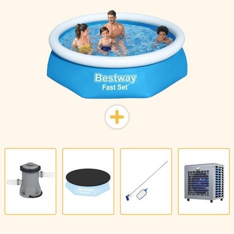 Bestway Bestway Fast Set Ronde - 244x61 cm - 5-pièces S283 (1/5)