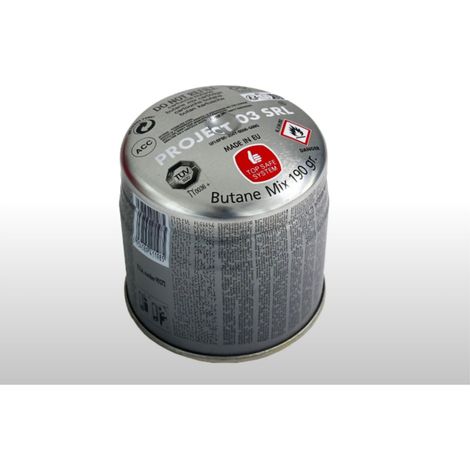 Cartuccia Monouso Gas 190g Compatibile Con Bruciatori A Gas Standard