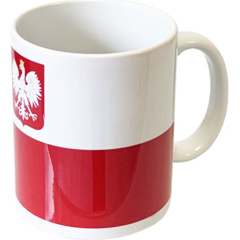 Mug en céramique Drapeau Pologne (1/2)