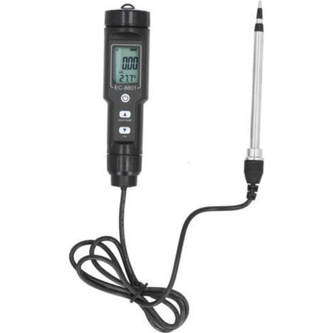 EC-8801B Bodenmessgerät mit Kabel für den Garten, Leitfähigkeits- und Salzgehaltsanalysator, präzise Bodenmessung, ideal für Gärtner (1/3)