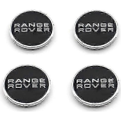 Quatre enjoliveurs de roue de 62 mm et 63 mm, des badges de logo de jante et des cache-roues adaptés à Land Rover. (1/2)