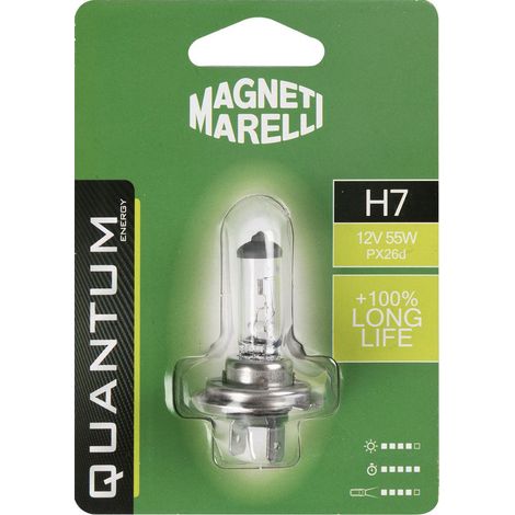 Magneti Marelli H7 lampadina singola auto long life 12V 55W attacco PX26d (1/3)