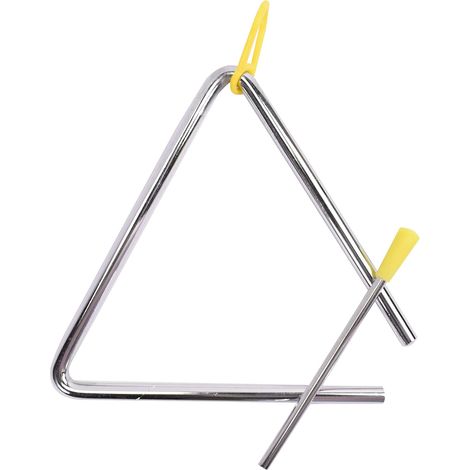 Triangle Musical à Percussion en Acier, (1/5)