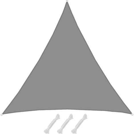 7x7x7 Toldo Triangular Impermeable - Toldo Vela para Sombra Toldo Terraza Patio (1/5)