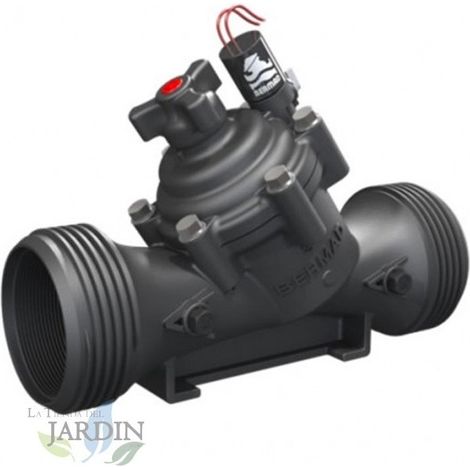 Elettrovalvola per Irrigazione 3'' 24V Bermad, per Programmatori Elettrici con Regolatore di Flusso