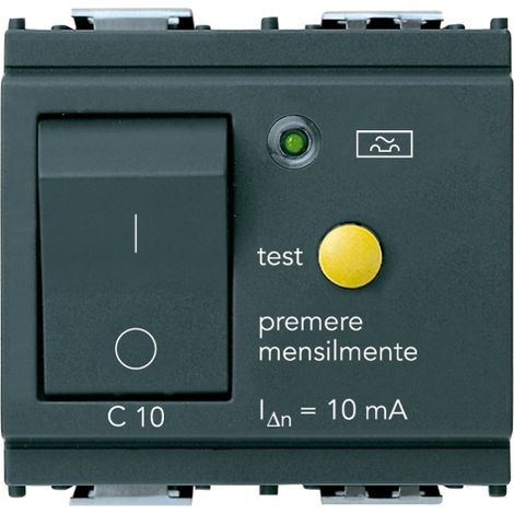 Interruttore Magn. Differenziale 1P+N 10A 0.01 Vimar 16511.10 Idea offerta