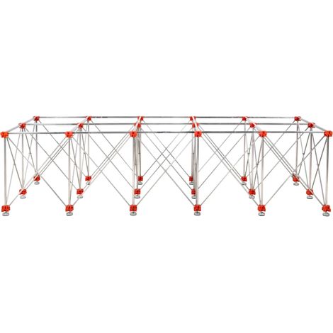 Tavolo di lavoro retraibile rubi 120x300 cm supporto max 1.500 kg