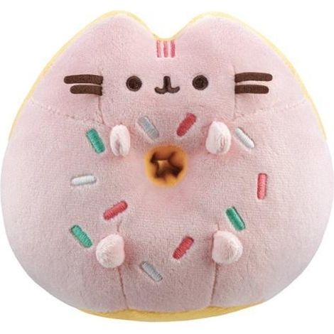 Pusheen - Peluche a forma di ciambella 14 cm (rosa)