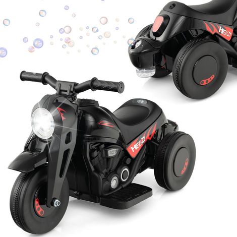 6V Kids Bubble Car Electric Motor Kids Ride on Motorcycle with Bubble Maker (1/5)