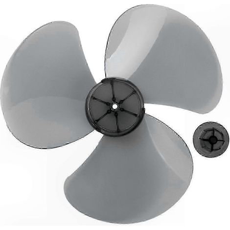 Universal Fan Blade with Nut Cover for Standing Pedestal and Table Fans - General Household Accessory (1/4)