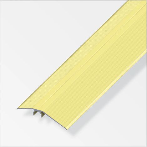 profilo di compensazione livello alluminio ottone 56mm - 1 metro.