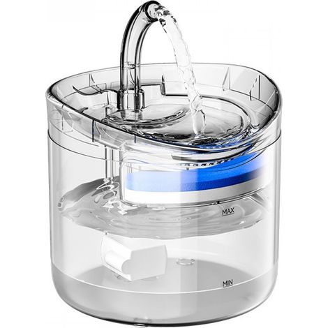 1pc 1.8L Automatic Cat Fountain Recyclable - Noiseless Water Dispenser for Cats Dogs EU Plug