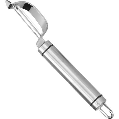 Gemüseschäler und Obstschäler aus Edelstahl mit sicherem, ergonomischem Griff (1/5)