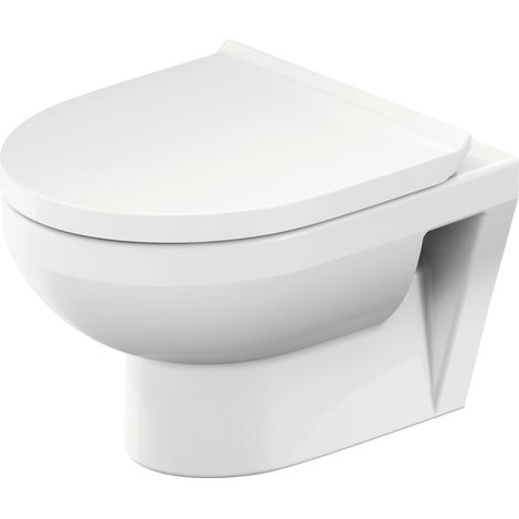Duravit No.1 WC suspendido Compact, sin borde, 365x480mm, salida