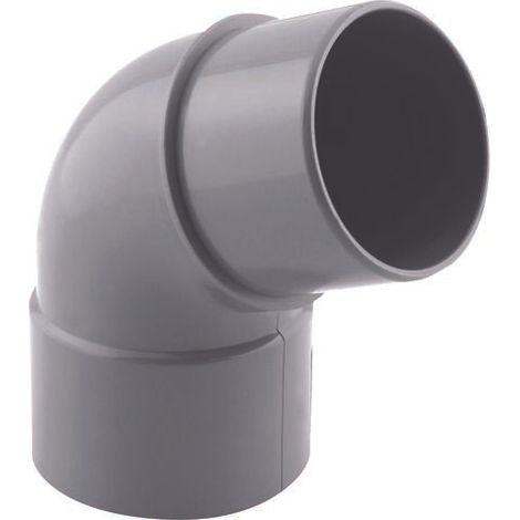 Coude PVC évacuation 67° Mâle Diamètre 50mm (1/3)