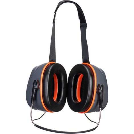 Anti-Lärm-Schalen Hv Extreme Nackenband - Grau/Orange - Portwest