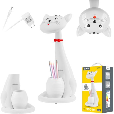 Lámpara de escritorio infantil LED CAT 3 colores ajustables Rebel