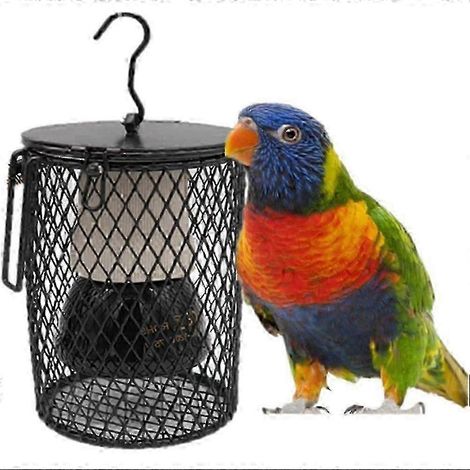Lampe chauffante infrarouge en céramique 50 W pour oiseaux et reptiles, idéale pour l'hiver. (1/5)