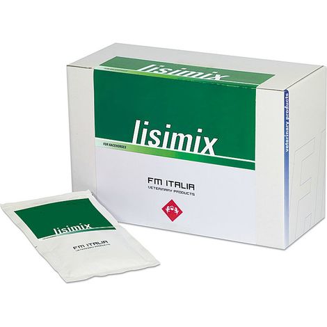 LISIMIX mangime complementare a supporto della funzione epatica in caso di insufficienza epatica cronica nel cavallo sportivo 30 buste da 30g cad.