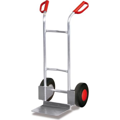 VARIOfit Aluminiumkarre 150kg Tragkraft mit gebogenen Querstreben Vollgummibereifung (1/3)