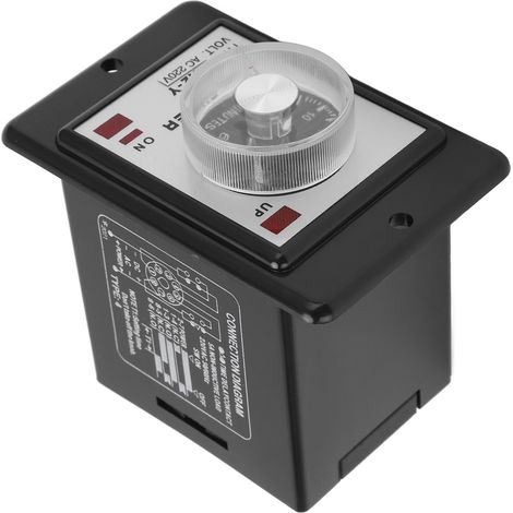 AH2-Y 60M Mini Temporisateur à Pointeur 8 Broches avec Boîtier ABS pour Équipements d'Automatisation 220 V CA (1/5)