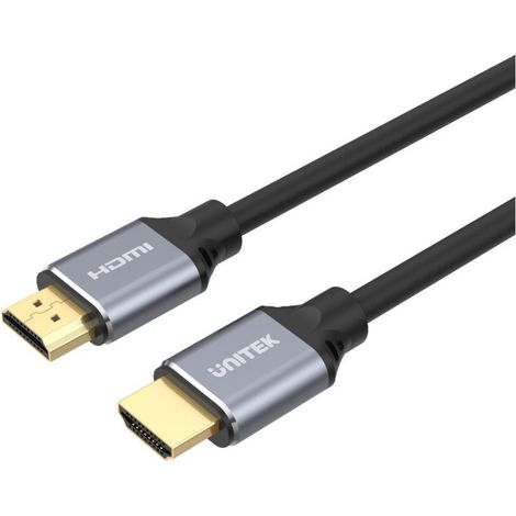 UNITEK C139W cable HDMI 3 m HDMI tipo A (Estándar) Negro, Gris (1/4)