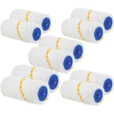 Rouleau de rechange pour mini-peinture 15 cm, lot de 10 (1/2)