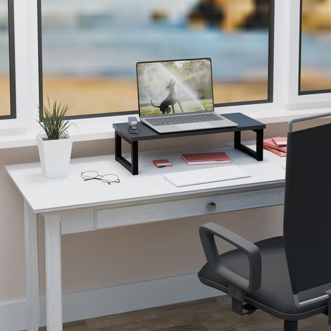 Supporto per monitor industriale - supporto ergonomico per scrivania nero (1/5)