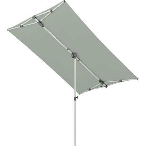 OMBRELLONE FLEX ROOF 210X150 PALO CENTRALE FROST GREEN (1/2)