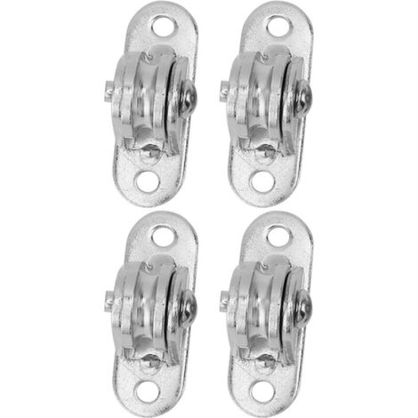 Fixed Pulley, Traction Pulley, Traction Pulley, Electric Clamping Wheel, FSS Spool, Ceiling Curtain, Swimming Pool, Parasol Accessories, 4 Sets, SM Pulley Block, SM Steel Pulley (1/5)