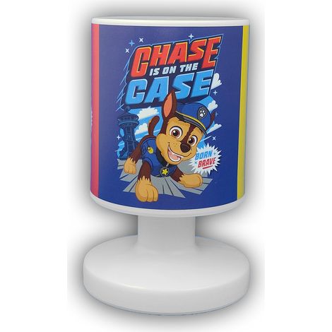 LED Akku Tischleuchte mit 3 Paw Patrol Motiven, per USB aufladbar, Höhe 20cm (1/5)