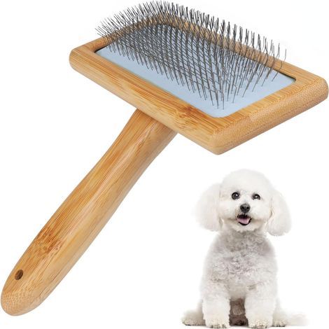 Brosse pour Chien et Chat, Brosse Carde Chien poils longs et Poil Court pour Chiens et Chats (1/5)