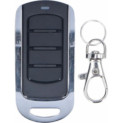 Télécommande Porte Garage - 3 V - Fréquence 433 MHz et 868 MHz - Compatible Systèmes Alarme Sécurité Industrielle et Portes Rideau - 1 Pièce