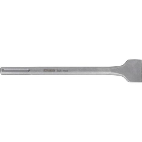 Burin de carreleur/burin large SDS-max STIER 300 x 50 mm