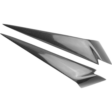 1 paio di coperture per fari anteriori in fibra di carbonio per X1 E84 2009-2014, accessorio per lo styling dei fari anteriori. (1/2)
