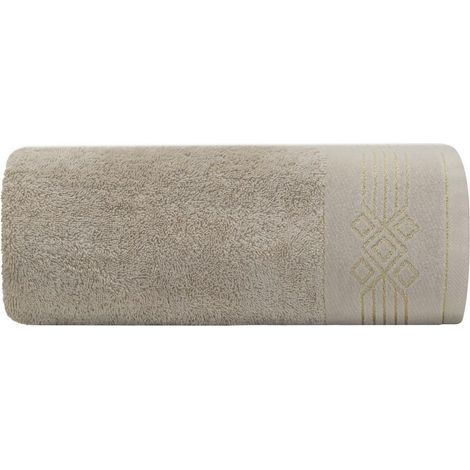 Kamela Handtuch 50x90 beige Frottee 520g/m2