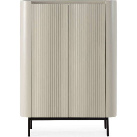 Mueble auxiliar 2 puertas md-Maya acabado crema. 140cm(alto) 100cm(ancho) 40cm(prof). (1/5)