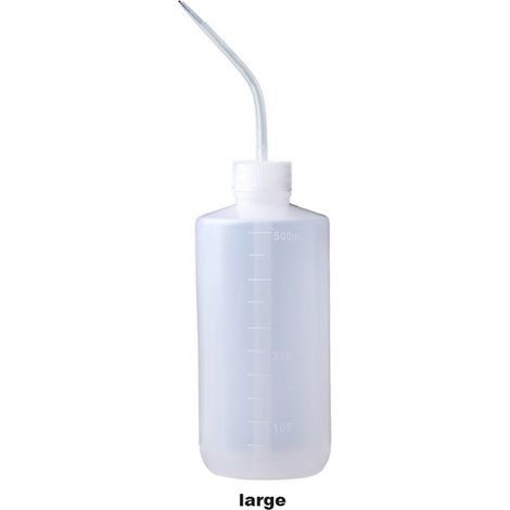 Arrosoir de Précision Bec Long Transparent en Plastique Souple avec Échelle Graduée pour Jardinage Intérieur et Extérieur (1/4)