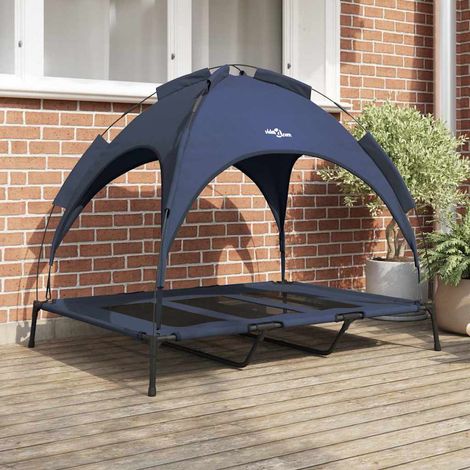 Hundebett Marineblau 122 x 93 x 106,5 cm Stahl