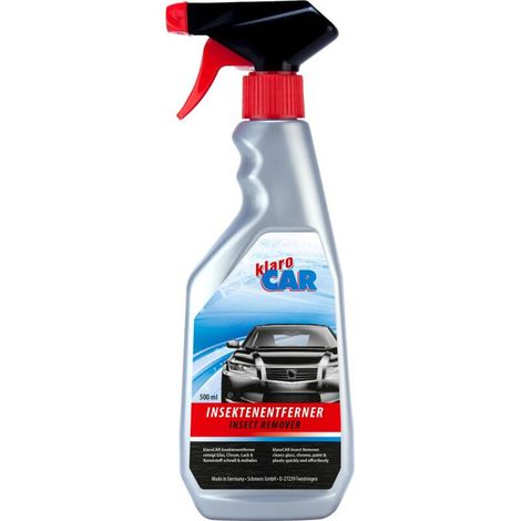 12x 500ml Klarocar Auto Insektenentferner Reinigungsmittel Scheibenreiniger Lackreiniger