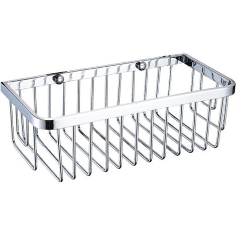 Bristan COMP BASK03 C Small Wall Fixed Wire Basket Chrome (1/2)