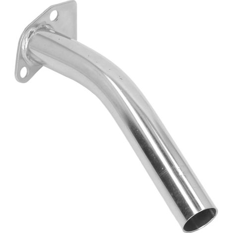 Tuyau d'échappement moteur en acier inoxydable, silencieux standard de rechange pour moteur 186F 188F (1/5)