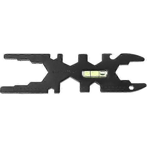 Clé multifonction en acier au carbone pour robinet de salle de bain et douche (pour installation de pommeau de douche)