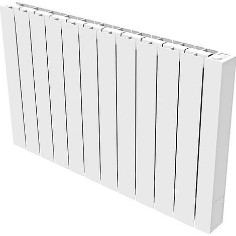 Radiateur aluminium électrique eBlitz Wi-Fi, 1800 Watt blanc RAL 9010 (1/3)