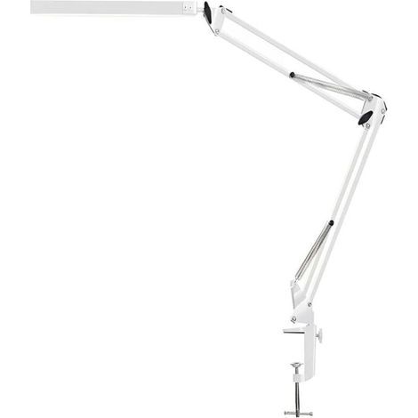 Lampe de Bureau LED, à intensité variable, 14W Lampe de Table Architecte Pliable avec Pince, 10 Niveaux de Luminosité X 3 Modes de Couleur，Protection des Yeux, pour la lecture, le travail，5V/2A CE Ada (1/5)