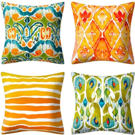 Lot de 4pcs Housses de Coussin 45x45cm style ethnique Vintage Taie d'oreiller (1/5)