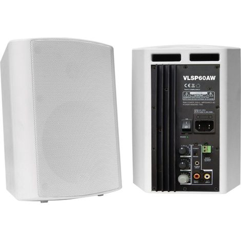 VivoLink VLSP60AW - Aktivlautsprecher-Set, Farbe Weiß