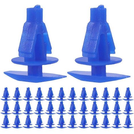 200 clips de fixation en plastique pour joints d'étanchéité automobiles : installation et remplacement faciles pour différents modèles de voitures. (1/4)